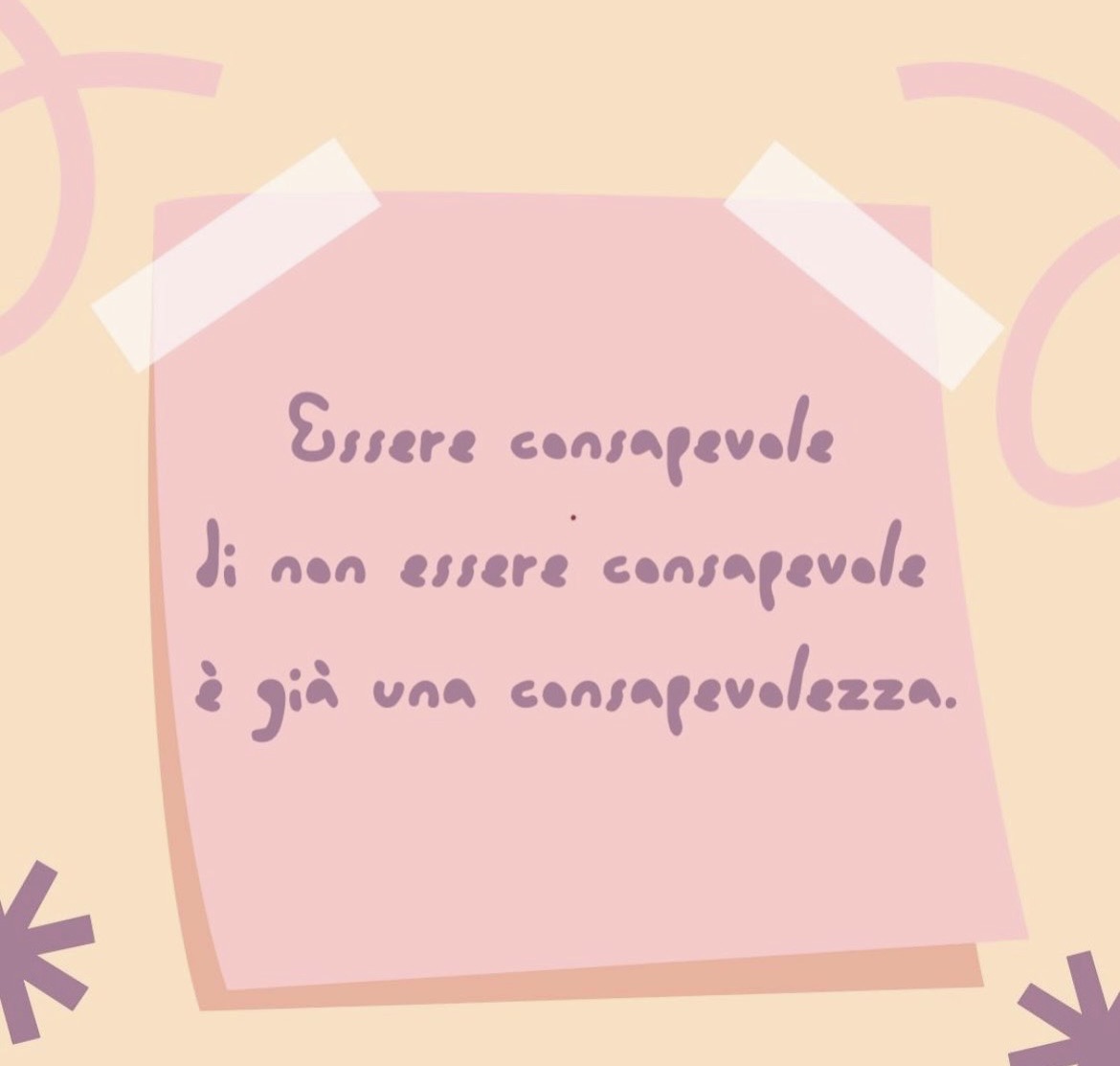 Copertina del Taccuino: Essere consapevole di non essere consapevole è già una consapevolezza
