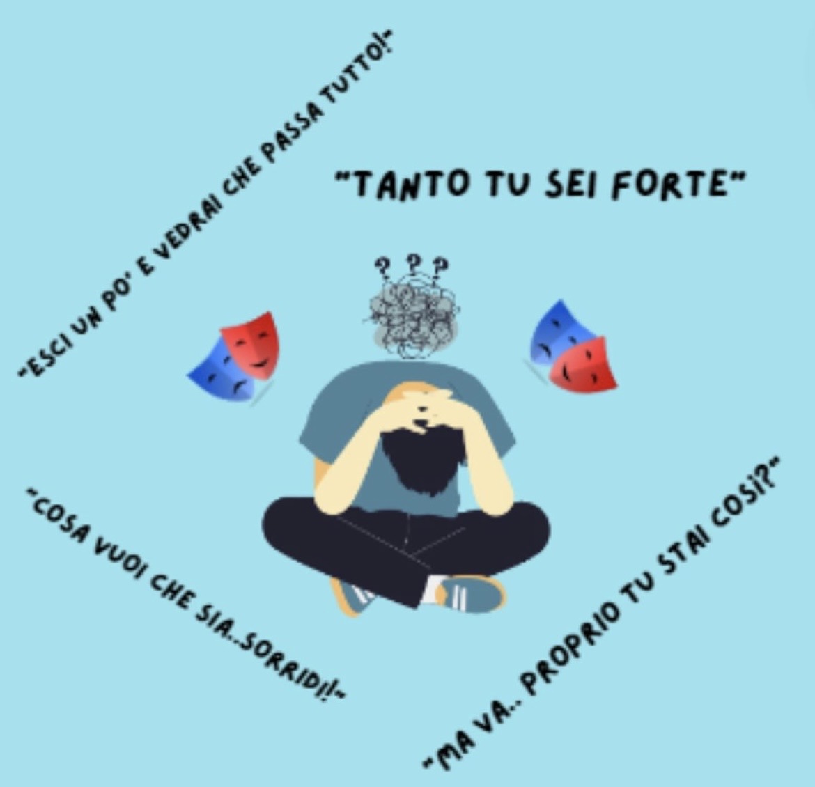 Copertina del Taccuino: Tanto tu sei forte