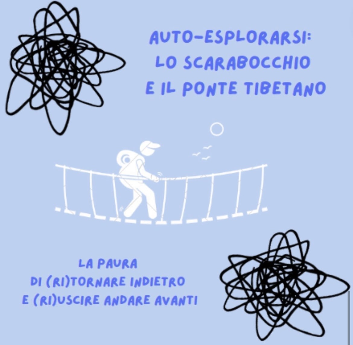 Copertina del Taccuino: Auto-esplorarsi: lo scarabocchio e il ponte tibetano
